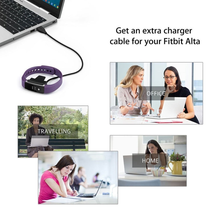 For Fitbit Alta Watch USB Charger Clip Cable, Length: 30cm