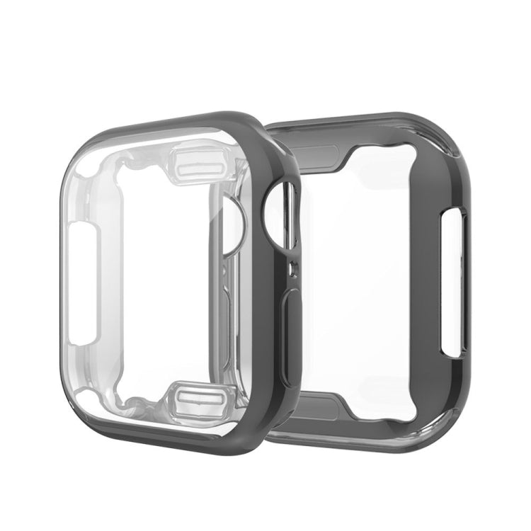 Full Coverage Plating TPU Case For Apple Watch Series 6 / 5 / 4 / Watch SE 44mm, For Apple Watch Series 6 / 5 / 4 / Watch SE 44mm