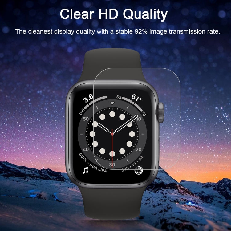 9H 2.5D Tempered Glass Film For Apple Watch Series 6 / 5 / 4 / Watch SE 40mm