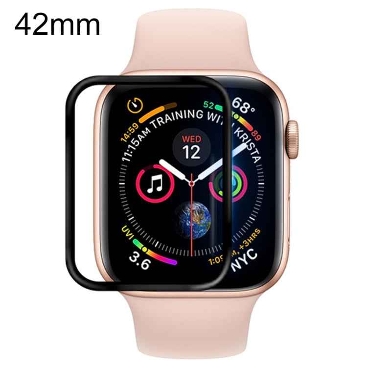 For Apple Watch 42mm Soft PET Film Full Cover Screen Protector