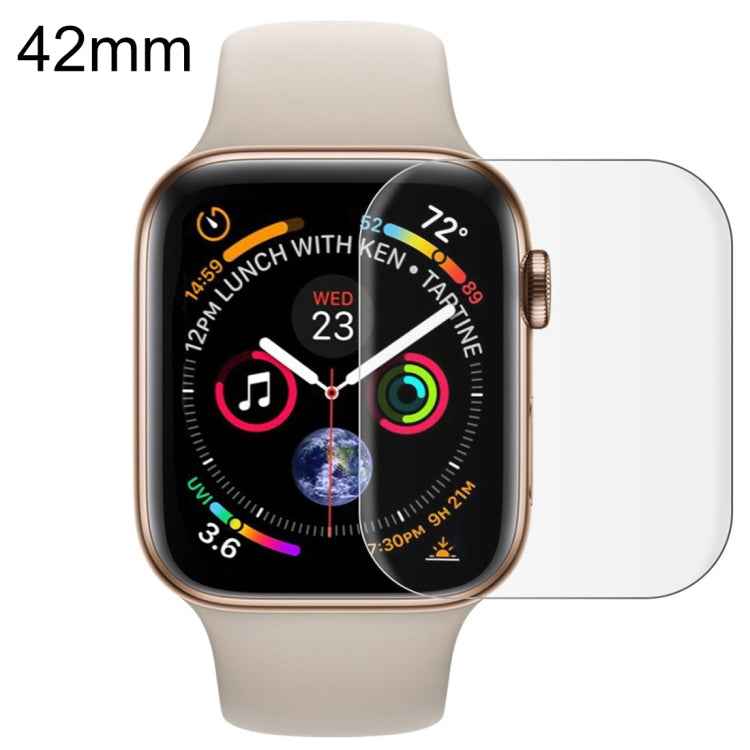 For Apple Watch 42mm Soft PET Film Full Cover Screen Protector