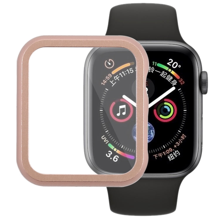 Metal Front Frame Protective Case For Apple Watch Series 6 / 5 / 4 / Watch SE 44mm