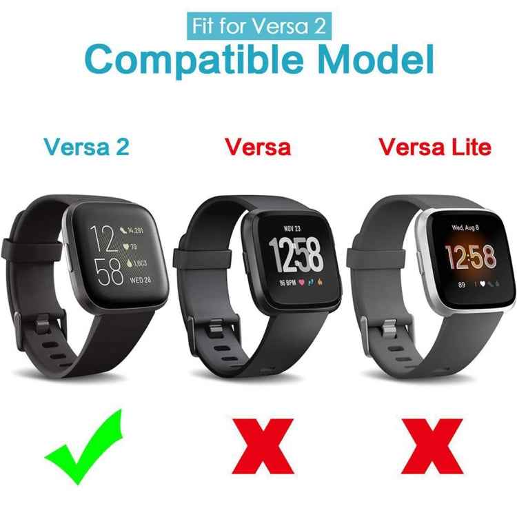 For Fitbit Versa 2 Charger Charging Dock Base Stand Holder with 1m Charging Cable