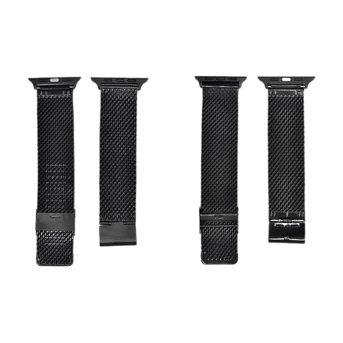 304 Stainless Steel Milanese Watch Band with Connector For Apple Watch Series 10 42mm / 9&8&7 41mm / SE 3&SE 2&6&SE&5&4 40mm / 3&2&1 38mm, For Apple Watch Series 7 41mm / & 6 & SE & 5 & 4 40mm