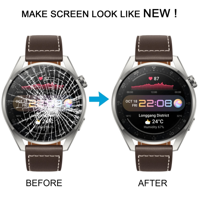 Original LCD Screen and Digitizer Full Assembly for Huawei Watch 3 Pro