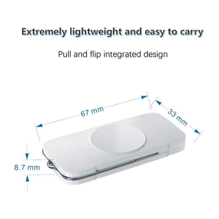 U8S USB / Type-C Magnetic Wireless Charger Fast Charger for Samsung Watch 3 / 4, 4 Classic, Active 1 / 2