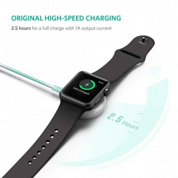 2m Type-C Universal Portable Magnetic Wireless Charger for Apple Watch Ultra & Ultra 2 & Series 9 & 8 & 7 & 6 & 5 & 4 & 3 & 2