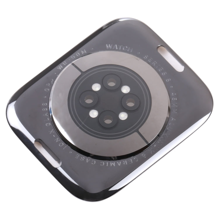 For Apple Watch Series 8 45mm GPS Glass Back Cover With Charging Module