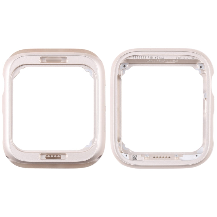Cadre central en acier inoxydable pour Apple Watch Series SE 2022 44 mm, pour Apple Watch Series SE 2022 44 mm