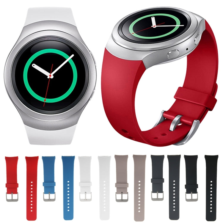Correa de silicona de color sólido para Samsung Gear S2 Sport/Gear S2 Watch