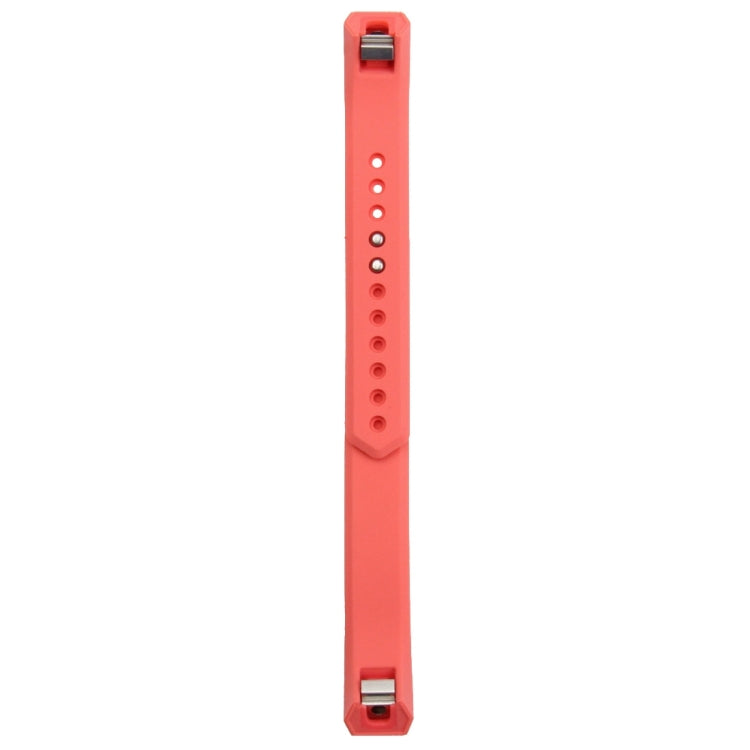For Fitbit Alta Watch Oblique Texture Silicone Watchband, Large Size, Length: about 22cm