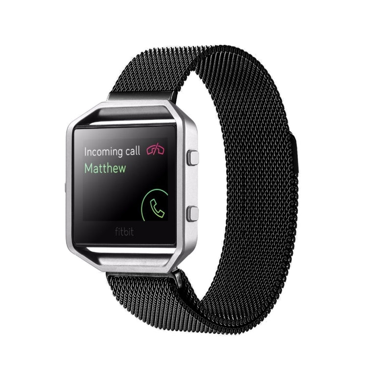 Correa de acero inoxidable con cierre magnético para reloj Fitbit Blaze
