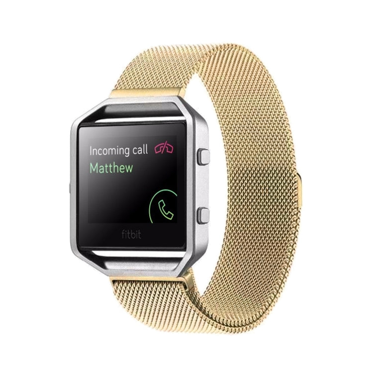 Correa de acero inoxidable con cierre magnético para reloj Fitbit Blaze