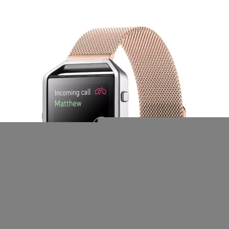 For Fitbit Blaze Watch Loop Magnetic Closure Clasp Stainless Steel Watchband
