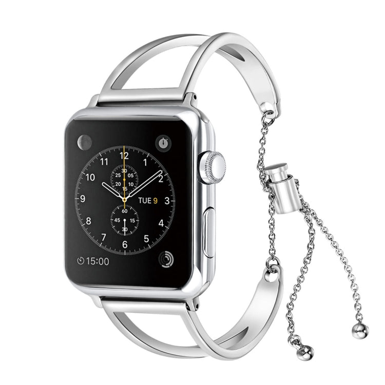 Correa de metal con forma de letra V y hebilla de acero inoxidable para Apple Watch Series 10 (42 mm), 9, 8 y 7 (41 mm), SE 3, SE 2, 6, SE, 5 y 4 (40 mm), 3, 2 y 1 (38 mm), 7 (41 mm), 6, SE, 5 y 4 (40 mm), 3, 2 y 1 (38 mm).