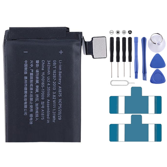 Batterie Li-ion 342 mAh pour Apple Watch Series 3 GPS 42 mm.