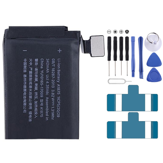 Batterie Li-ion 342 mAh pour Apple Watch Series 3 LTE 42 mm, pour Apple Watch Series 3 LTE 42 mm