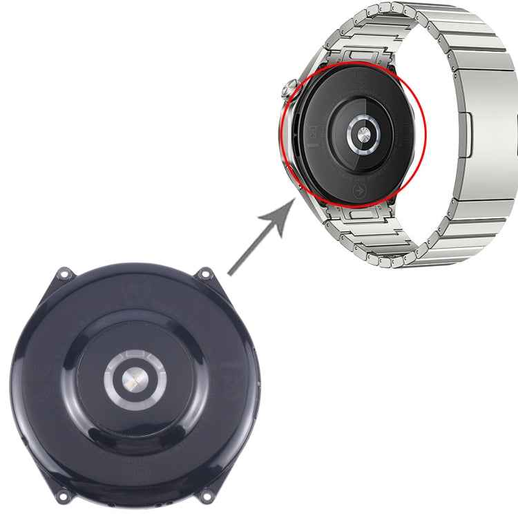 Original Back Cover Full Assembly With Battery / Heart Rate Sensor / Motor / Loudspeaker / Wireless Charging Module For Huawei Watch GT 4 46mm, For Huawei Watch GT 4 46mm(Original)