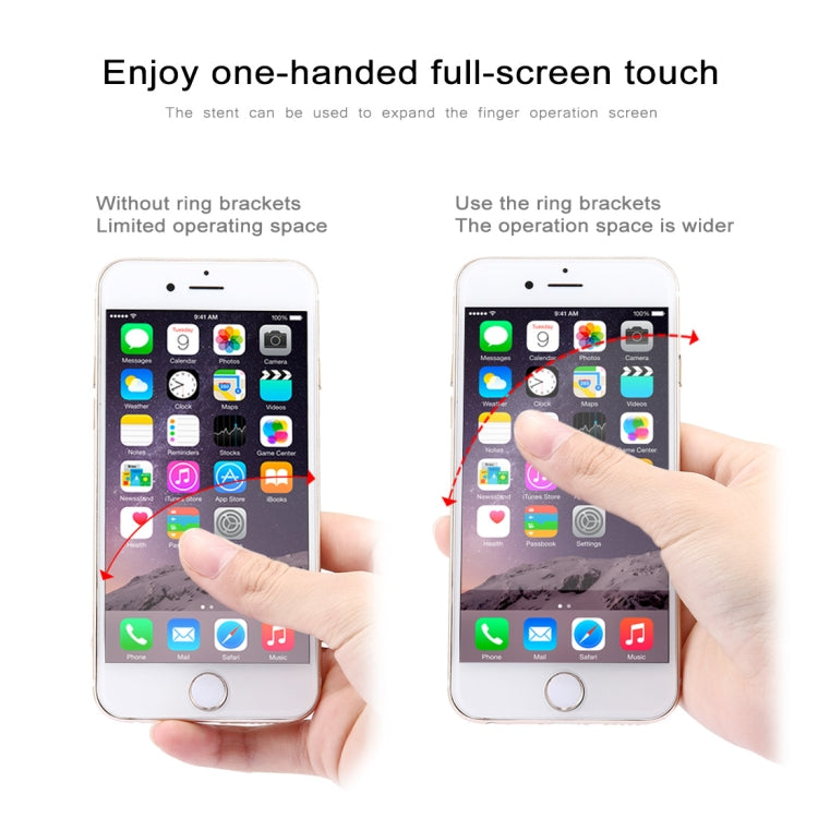Support de téléphone portable multifonction avec boucle à anneau