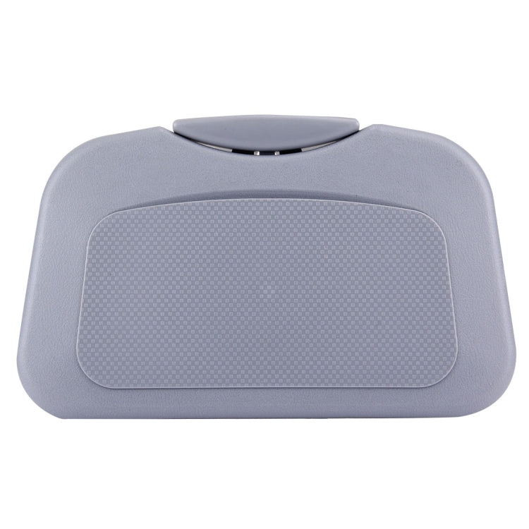 Folding Car Auto Back Seat Table Drink Food Cup Tray Holder Stand Desk, Gray, Beige
