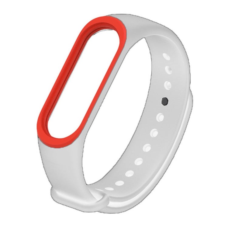 Correa de silicona colorida para Xiaomi Mi Band 3 y 4 (marrón y blanco), CA0115A, CA0115B, CA0115C, CA0115D, CA0115E, CA0115F, CA0115G, CA0115H, CA0115I, CA0115J