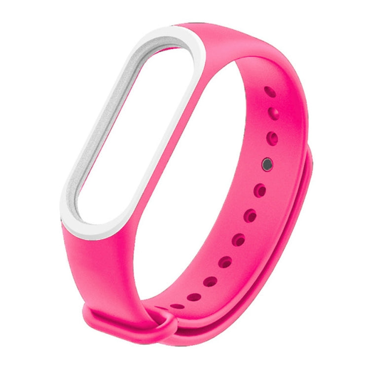 Correa de silicona colorida para Xiaomi Mi Band 3 y 4 (marrón y blanco), CA0115A, CA0115B, CA0115C, CA0115D, CA0115E, CA0115F, CA0115G, CA0115H, CA0115I, CA0115J