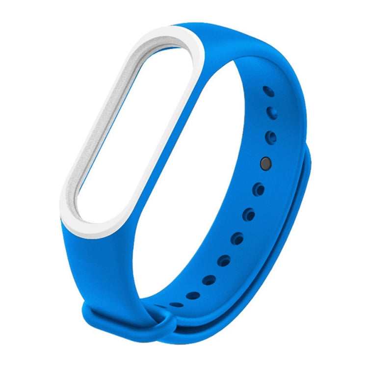 Correa de silicona colorida para Xiaomi Mi Band 3 y 4 (marrón y blanco), CA0115A, CA0115B, CA0115C, CA0115D, CA0115E, CA0115F, CA0115G, CA0115H, CA0115I, CA0115J