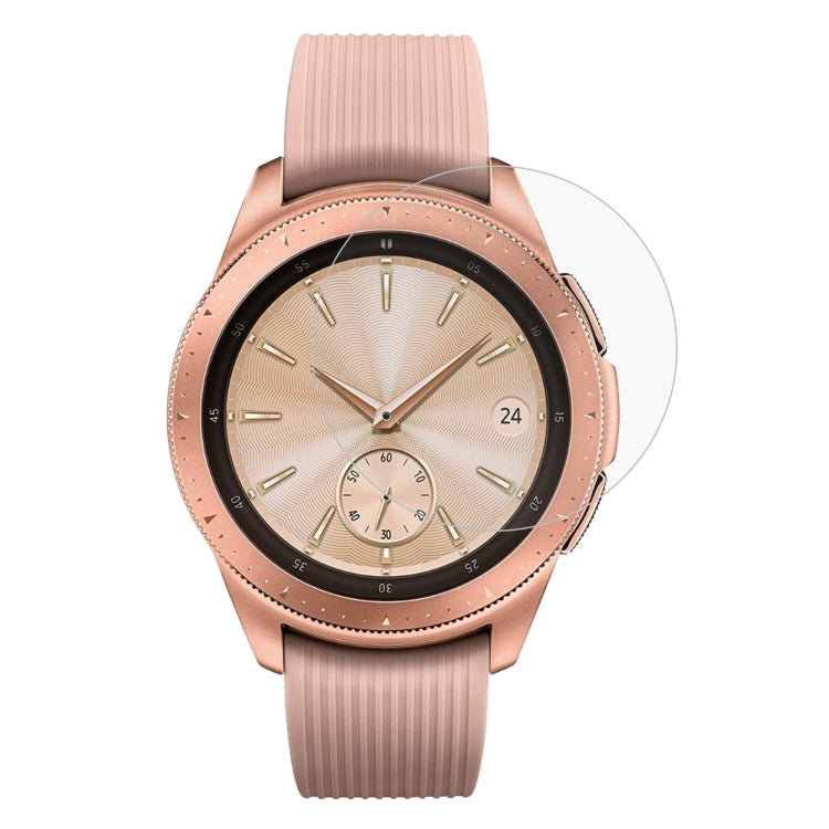 ENKAY Hat-Prince 0.2mm 9H 2.15D Curved Edge Tempered Glass Film for Galaxy Watch 42mm, Tempered Glass/42mm, 2 PCS Tempered Glass/42mm