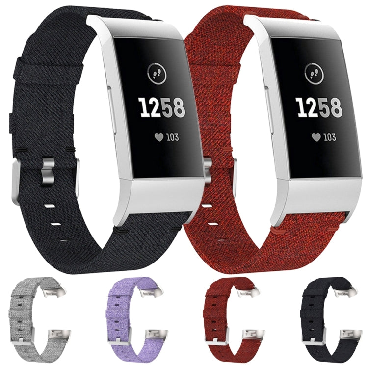 Correa de nailon tejida Vanvas para Fitbit Charge 3