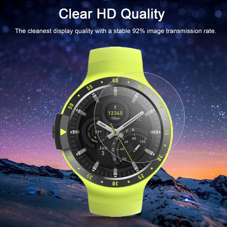 ENKAY Hat-Prince 0.2mm 9H 2.15D Curved Edge Tempered Glass Film for TicWatch S, TicWatch S