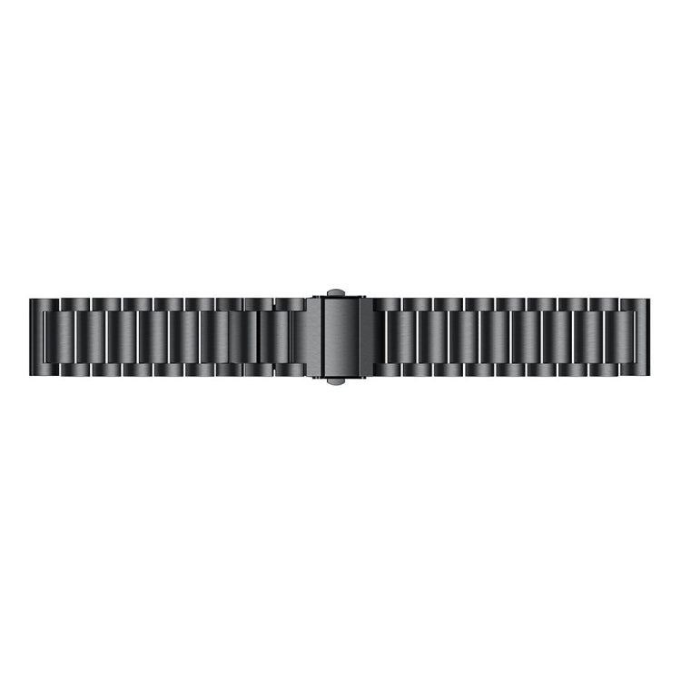 3-Beads Slingshot Buckle Solid Stainless Steel Watch Band for Galaxy Watch Active 20mm