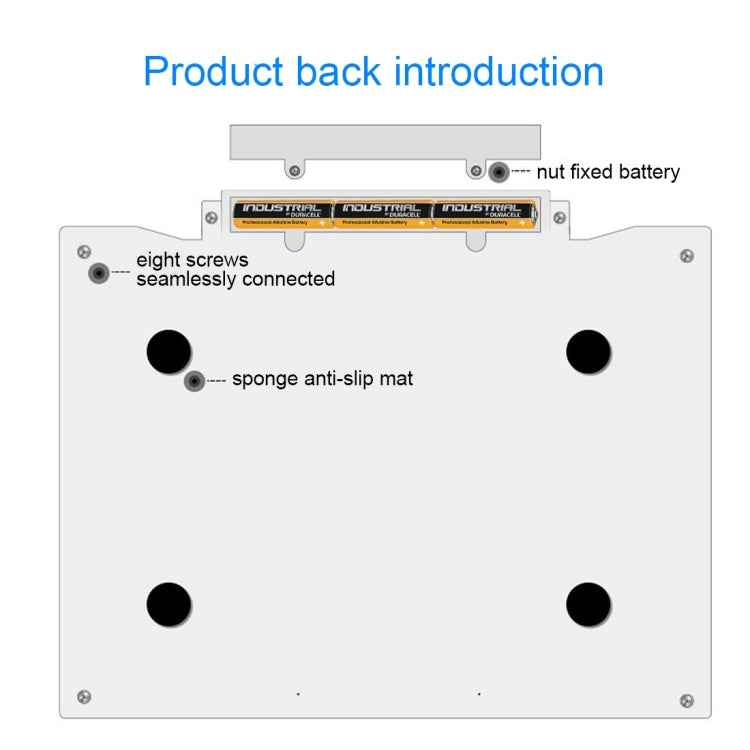 A4-19 6.5W Three Level of Brightness Dimmable A4 LED Drawing Sketchpad Light Pad with USB Cable