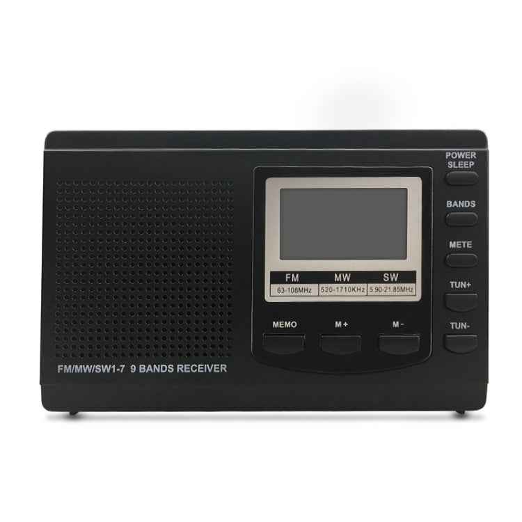 HRD-310 Portable FM AM SW Full Band Digital Demodulation Radio