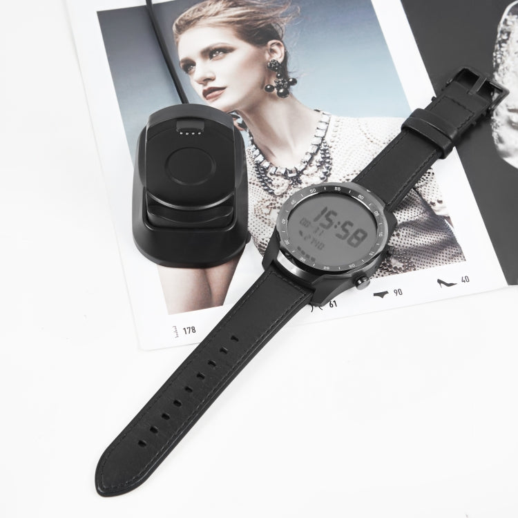 Smartwatch Replacement USB Vertical Magnetic Charger Charging Dock Adapter for Ticwatch Pro 2020 / Ticwatch Pro