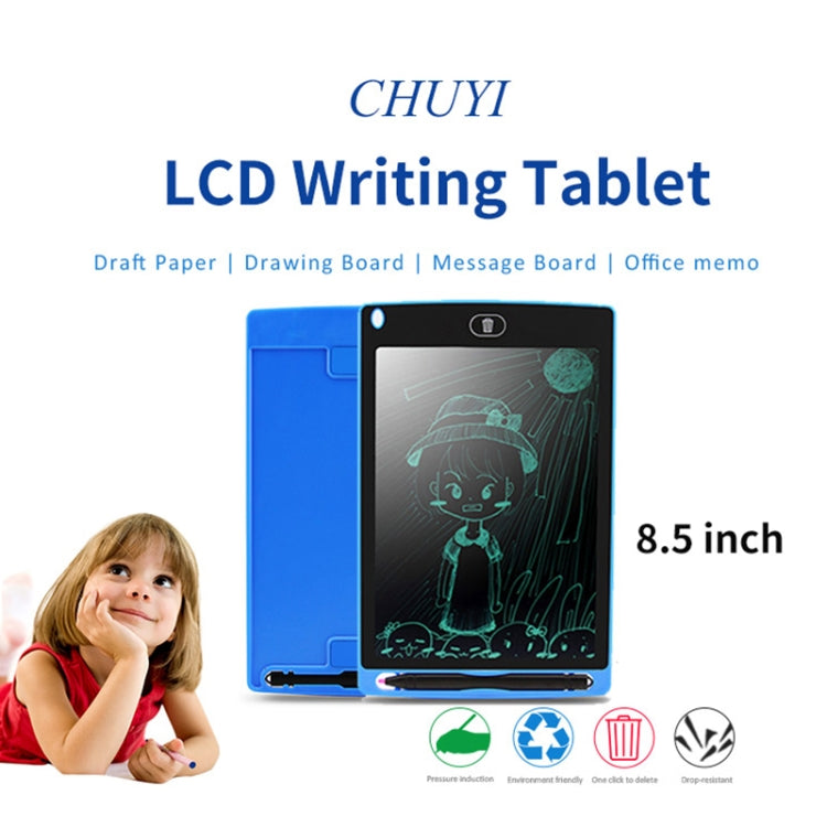 Portable 8.5 inch LCD Writing Tablet Drawing Graffiti Electronic Handwriting Pad Message Graphics Board Draft Paper with Writing Pen, 8.5 inch Blue, 8.5 inch Red, 8.5 inch White, 8.5 inch Black, 8.5 inch Green