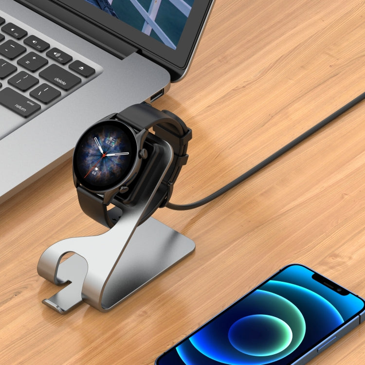 For Amazfit GTR3 / GTR3 Pro / GTS3 Rotatable Magnetic Metal Charging Base