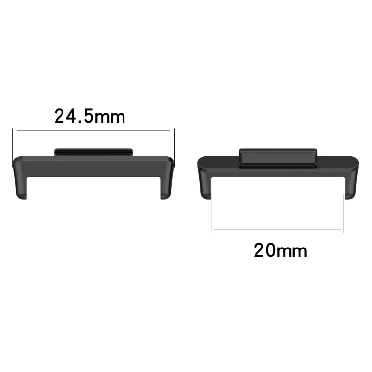 For Huawei Watch Fit 2 2 in 1 Metal Watch Band Connectors