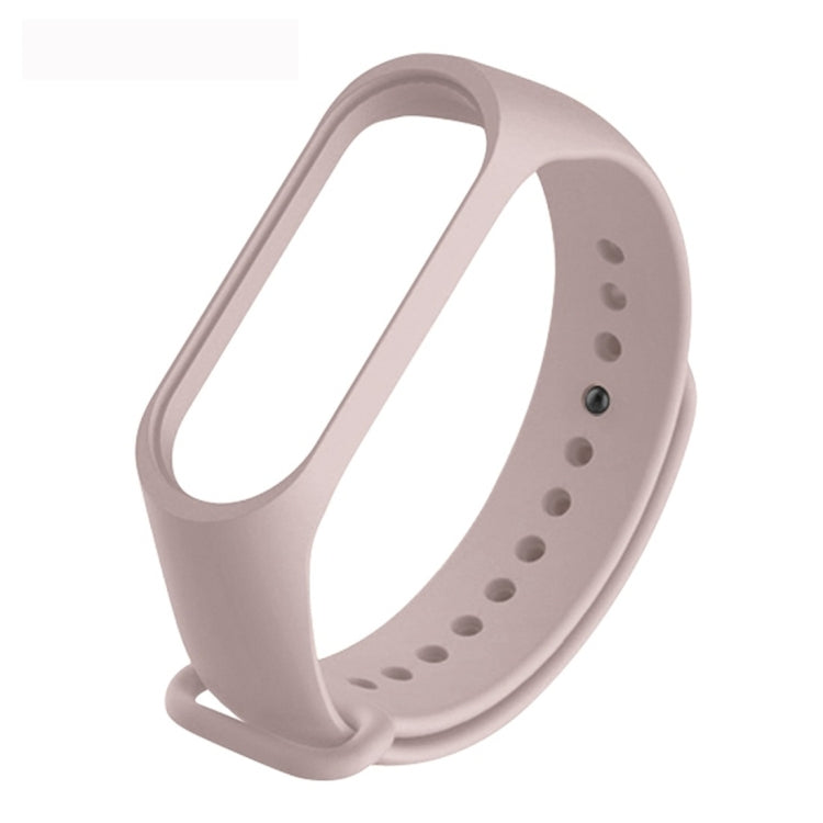 Pure Color Soft TPU Watch Bands for Xiaomi Mi Band 4, Host Not Included, Black, Orange, Pink, Dark Blue, Wine Red