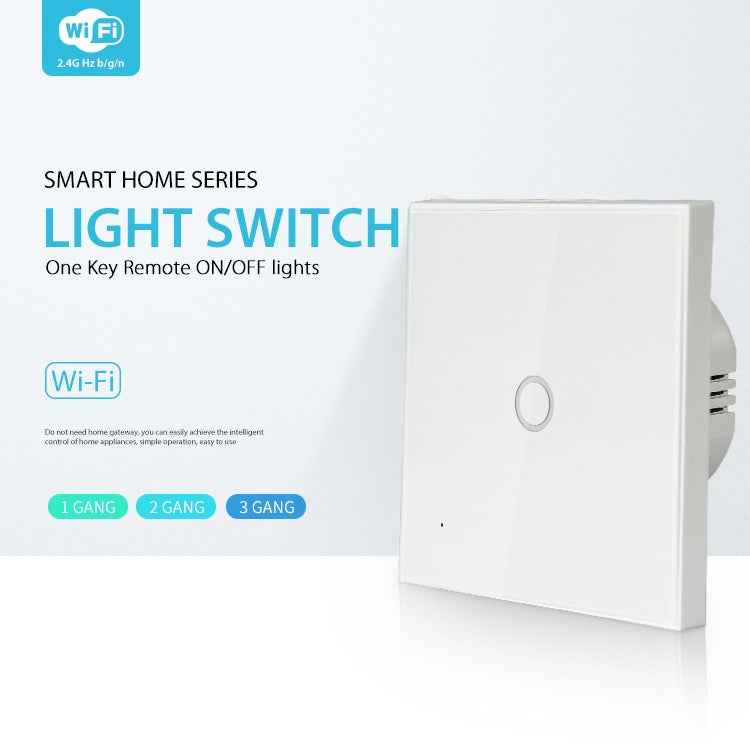 NEO NAS-SC01W Wireless WiFi EU Smart Light Control Switch 1Gang