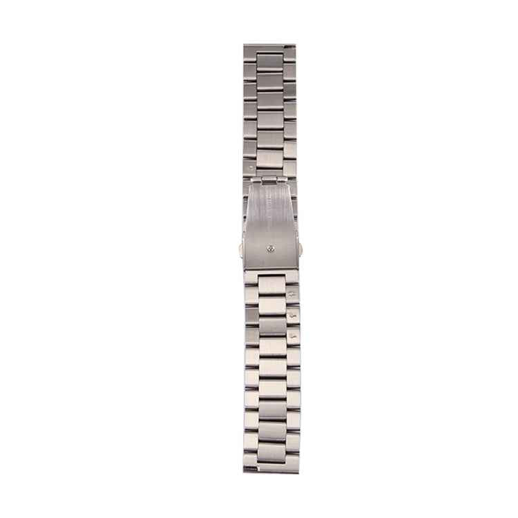 For Samsung Gear S3 Classic Smart Watch Butterfly Buckle 3 Beads Stainless Steel Watchband