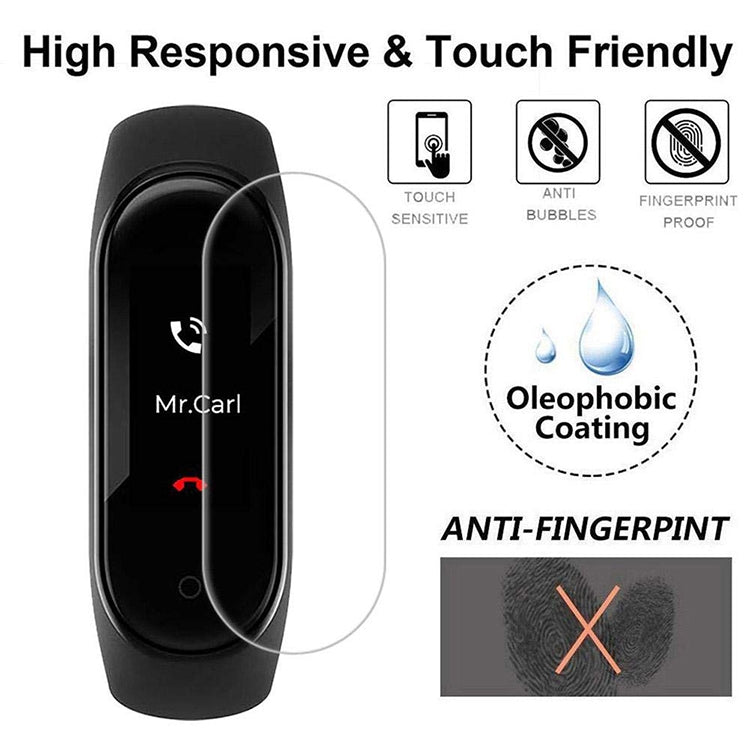 PET Soft Screen Protective Film for Xiaomi Mi Band 5/6, 1 PCS