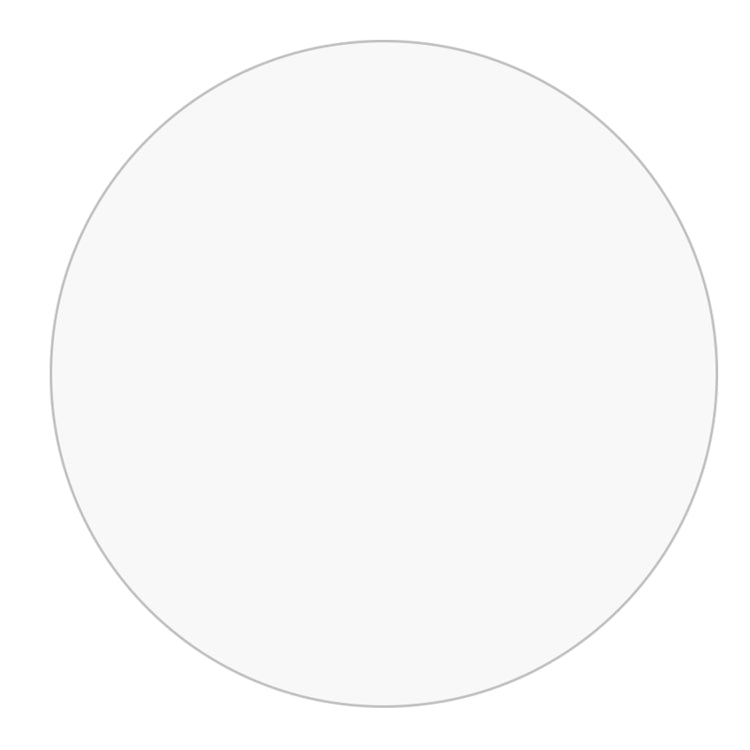 Protector de pantalla de vidrio templado 2.5D 9H de 0.26 mm para Amazfit GTR de 47 mm.