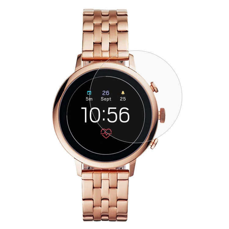 For Fossil Q Venture HR Gen4 0.26mm 2.5D 9H Tempered Glass Film Screen Protector, For Fossil Q Venture HR Gen4