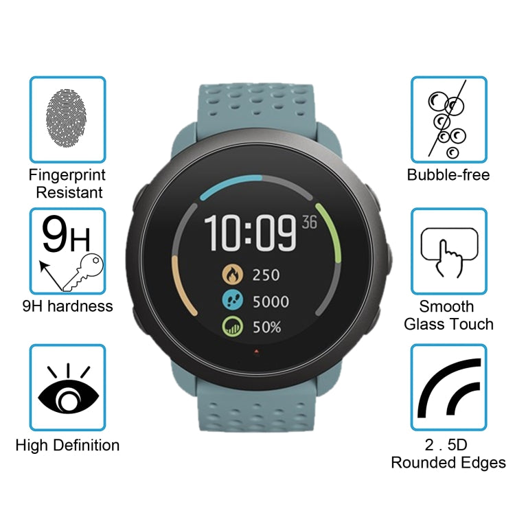 For Suunto 3 Fitness 0.26mm 2.5D 9H Tempered Glass Film Screen Protector