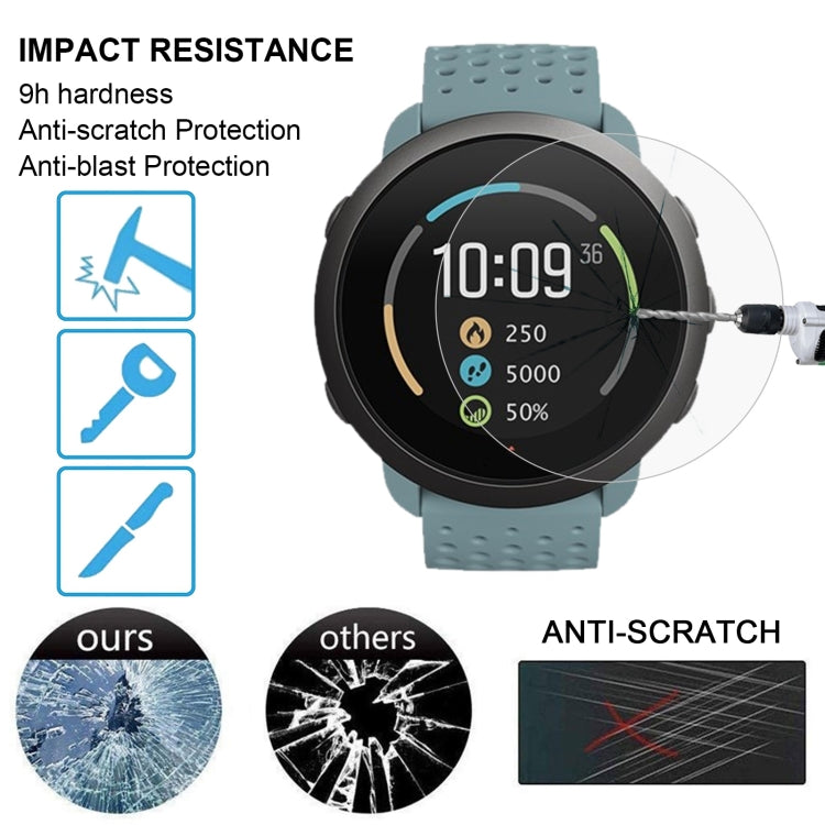 For Suunto 3 Fitness 0.26mm 2.5D 9H Tempered Glass Film Screen Protector