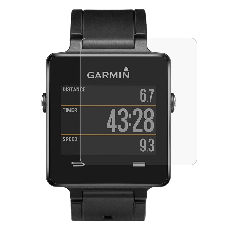 Protection d'écran en verre trempé 0,26 mm 2,5D 9H pour Garmin Vivoactive
