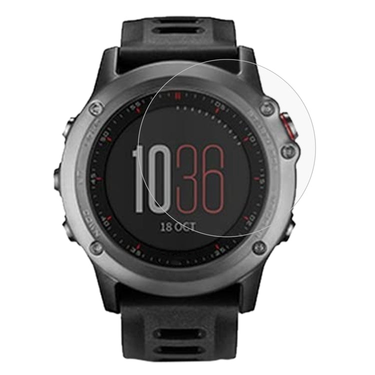 Film protecteur d'écran en verre trempé 0,26 mm 2,5D 9H pour Garmin Fenix 3