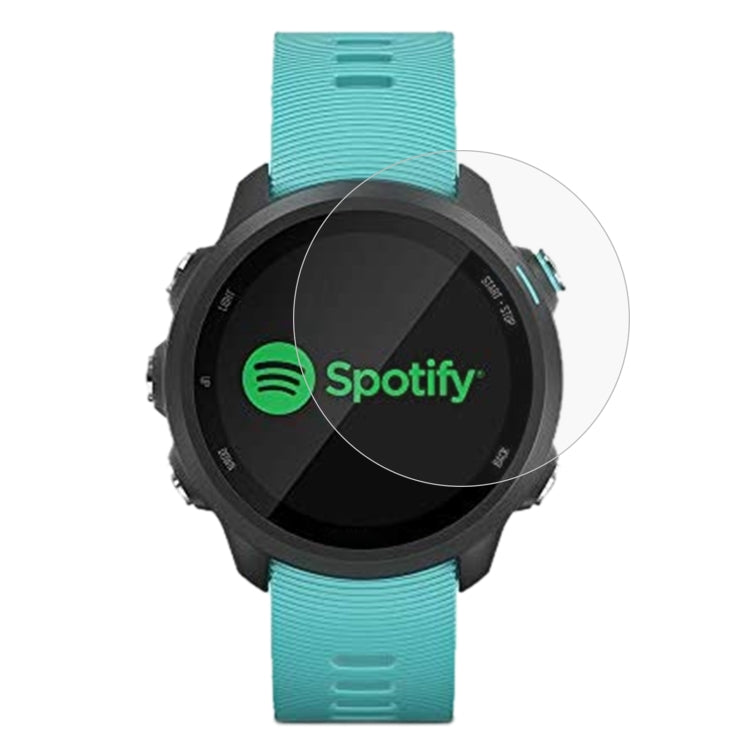 Protection d'écran en verre trempé 0,26 mm 2,5D 9H pour Garmin Forerunner 245 Music