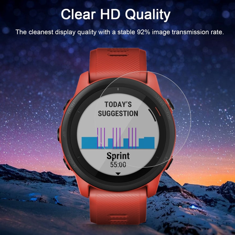 Protector de pantalla de vidrio templado 2.5D 9H de 0.26 mm para Garmin Forerunner 745