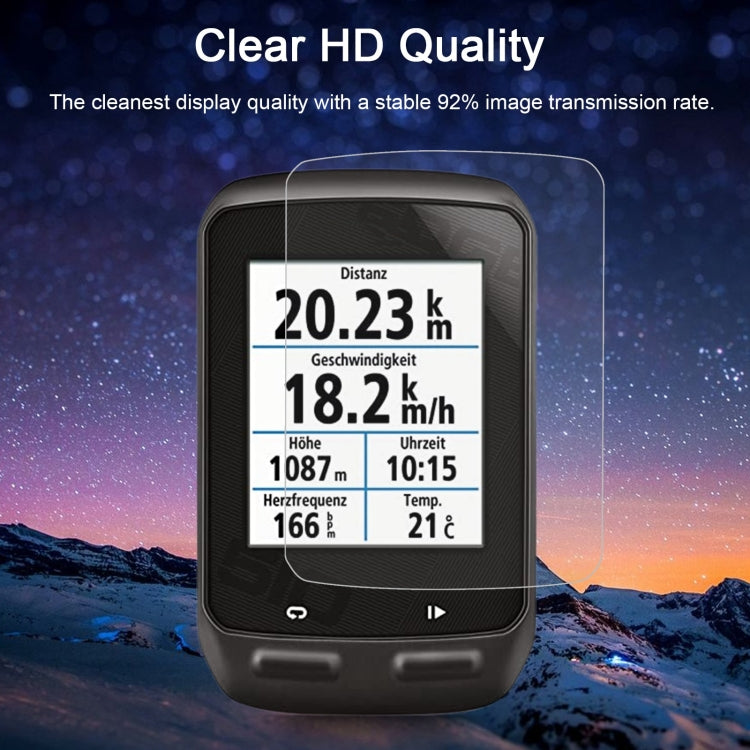 Protector de pantalla de vidrio templado 2.5D 9H de 0.26 mm para Garmin Edge 510